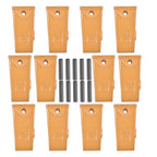 X156 X156S Dirt Teeth Bucket Teeth/Tooth with P156 Roll Pins 10PCS Alloy Steel