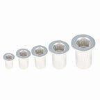 150 Pack Aluminum Rivet Nut Kit Metric Rivnut Nutsert Assort M3 M4 M5 M6 M8 New