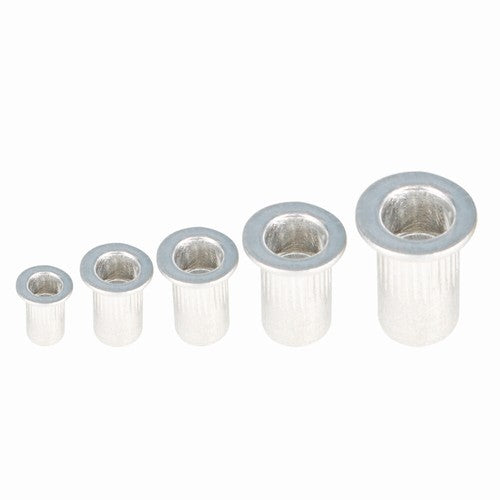 150 Pack Aluminum Rivet Nut Kit Metric Rivnut Nutsert Assort M3 M4 M5 M6 M8 New