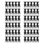 60 Pcs 1.75" - 3.5" Oscillating Multitool Tool Quick Release Saw Blades