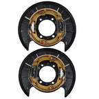 2 Pack Rear Brake Parking Plate Left & Right Set for Hyundai Santa Fe 2006-2009