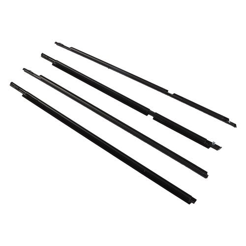 For Toyota 4Runner 2003-2009 Car Window Outside Pressure Strip Black Compatible
