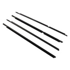 For Toyota 4Runner 2003-2009 Car Window Outside Pressure Strip Black Compatible