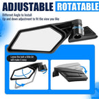 Racing Style Rear View Side Mirror for Can Am Maverick X3 Max R 2017-Up