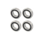 4Pcs 62/32-2RS Deep Groove Ball Bearings 32mm Inner Dia 65mm OD 17mm Bore Sealed