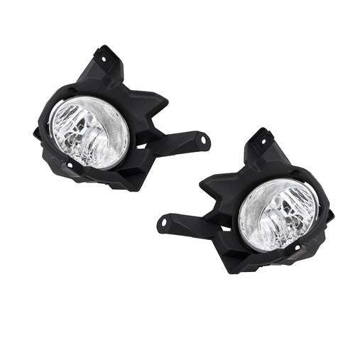 Front Bumper Clear Halogen Fog Lights Lamps for 2013-2015 for Toyota RAV4 Pair