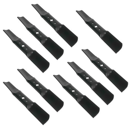 9PCS Blades for Cub Cadet RZT 54" Zero Turn Mowers 2013- XT1-2 Tractors 2015-
