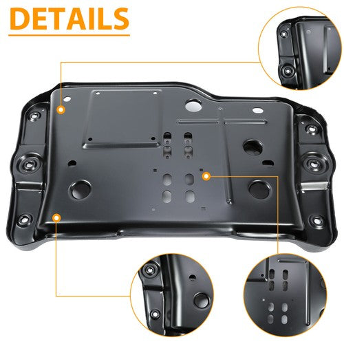 Transmission Skid Plate Crossmember Powder Coated for Jeep Wrangler TJ 1997-2002