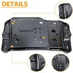 Transmission Skid Plate Crossmember Powder Coated for Jeep Wrangler TJ 1997-2002