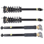 4x Front Rear Shock Absorbers Struts w/o ADS For Mercedes W213 E300 E350 17-23