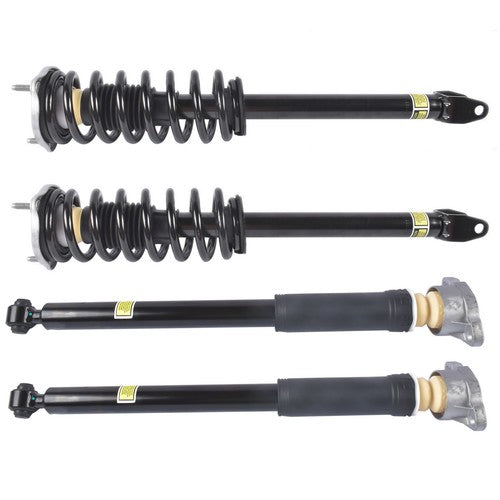 4x Front Rear Shock Absorbers Struts w/o ADS For Mercedes W213 E300 E350 17-23