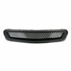Black Mesh ABS Front Hood Grille Grill for 1996-1998 for Honda Civic EJ JDM