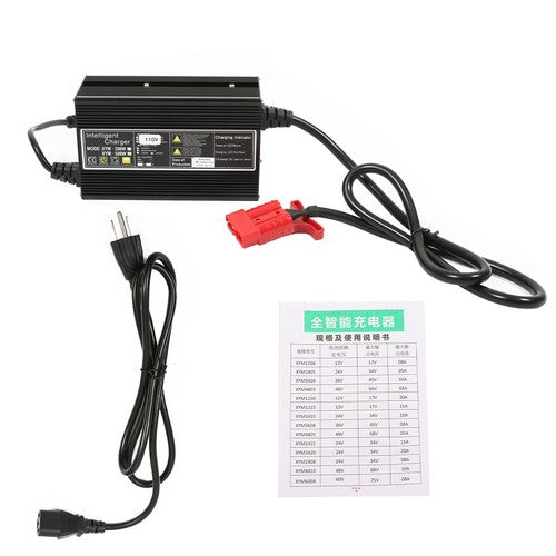 24V 10 Amp Floor Scrubber Battery Charger with SB50 Style RED Connector New