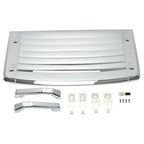 Hood Deck Vent Panel Handle Cover Trim Chrome For 2006 To 2010 Hummer H3