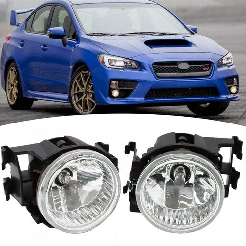 Front Bumper Fog Lights Lamps for Subaru WRX STI 2013-2014 Bulbs LH&RH Pair