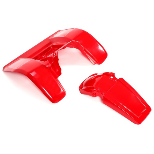 Red Plastic Front Rear Fender Set For Honda ATC 250R 83 84