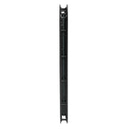 Black RV Entry Door Window For Camper Cargo Truck Trailer