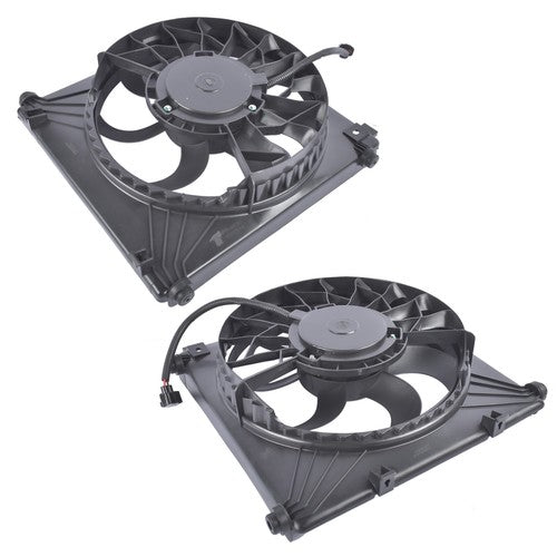 2x Engine Radiator Cooling Fan Assembly Left + Right for Tesla Model S 2012-2020