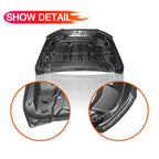 Black Hood Direct Replacement Aluminum for 2019-2022 for Ford Ranger