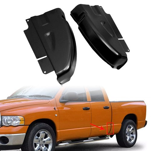 Cab Corner Rust Repair Pair for Dodge Ram 1500 2500 3500 Quad Cab 2002 2008 09