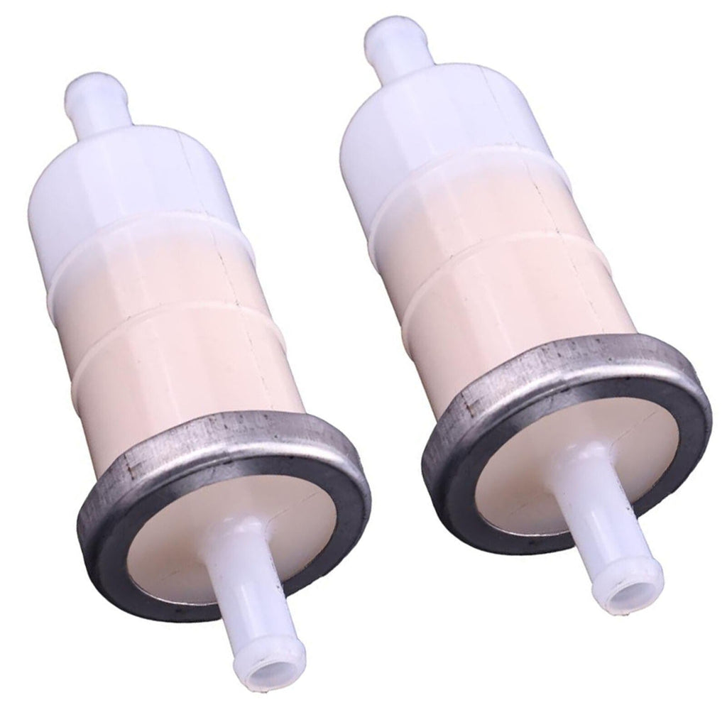 2X 3/8" In Line Fuel Filter For Honda CBR600 CBR900 GL1500 VTX1300 16900-MG8-003
