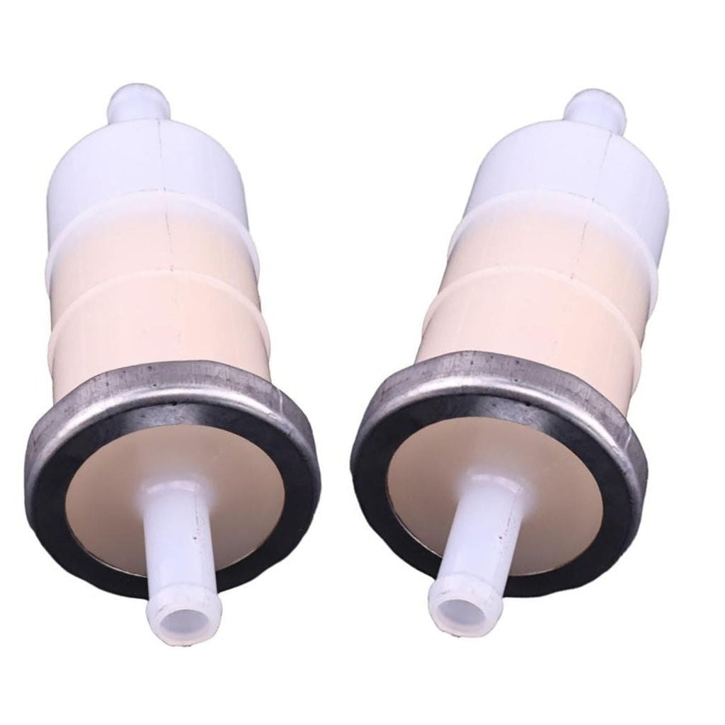 2X 3/8" In Line Fuel Filter For Honda CBR600 CBR900 GL1500 VTX1300 16900-MG8-003