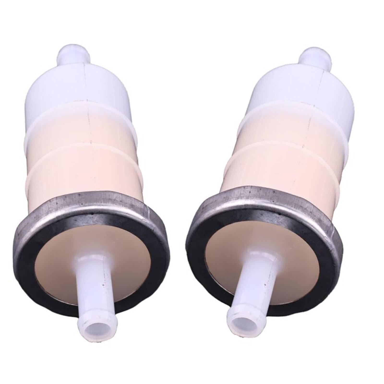 2X 3/8" In Line Fuel Filter For Honda CBR600 CBR900 GL1500 VTX1300 16900-MG8-003