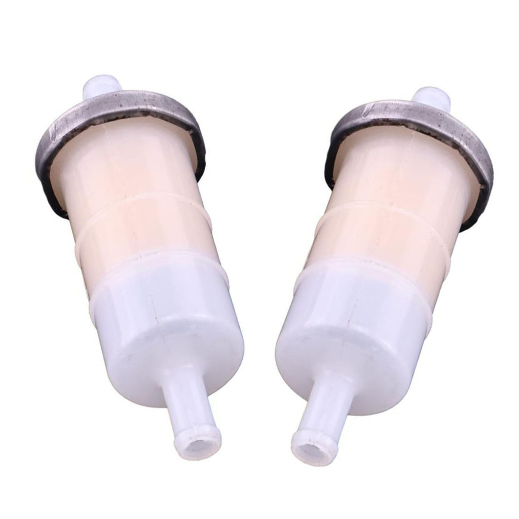 2X 3/8" In Line Fuel Filter For Honda CBR600 CBR900 GL1500 VTX1300 16900-MG8-003