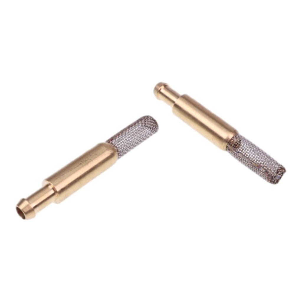 2X Intank Pickup Fuel Filter 1/4" for Polaris 7052037 7052081 Brass w/Steel Mesh