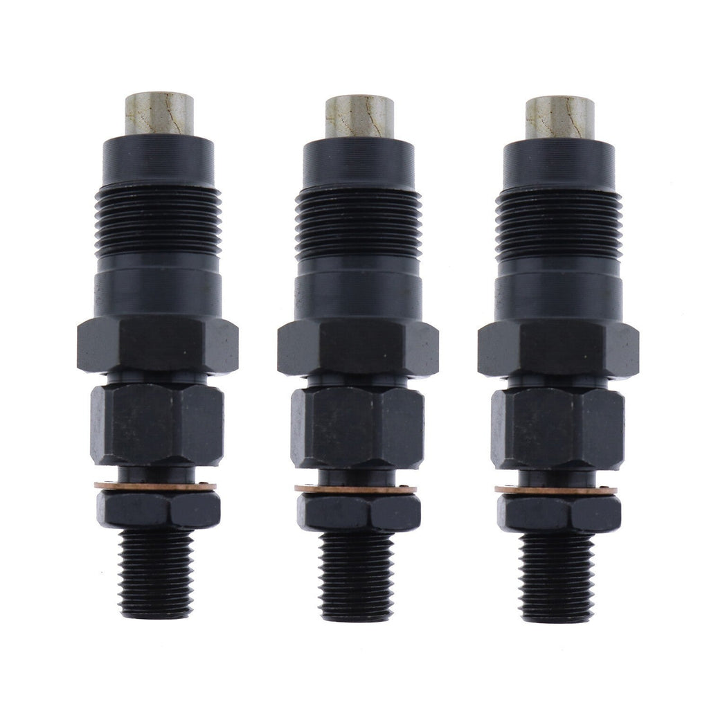 3 PCS Fuel Injector for Kubota ZD18 ZD18F ZD21 ZD21F ZD221 ZD321 ZD321N ZD323