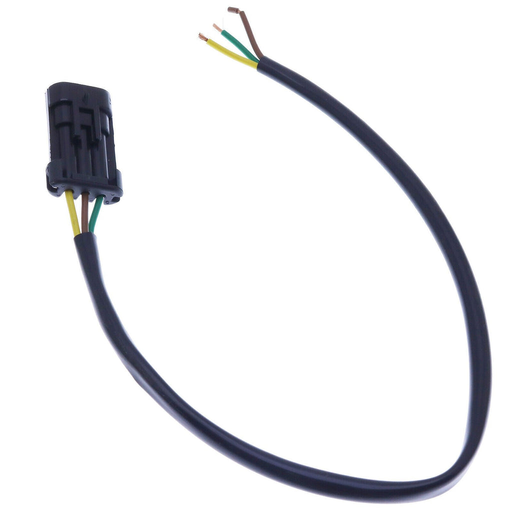 3-PIN Connector Wiper Motor Plug W/ Wire for Bobcat S100 S130 T140 T180 T190