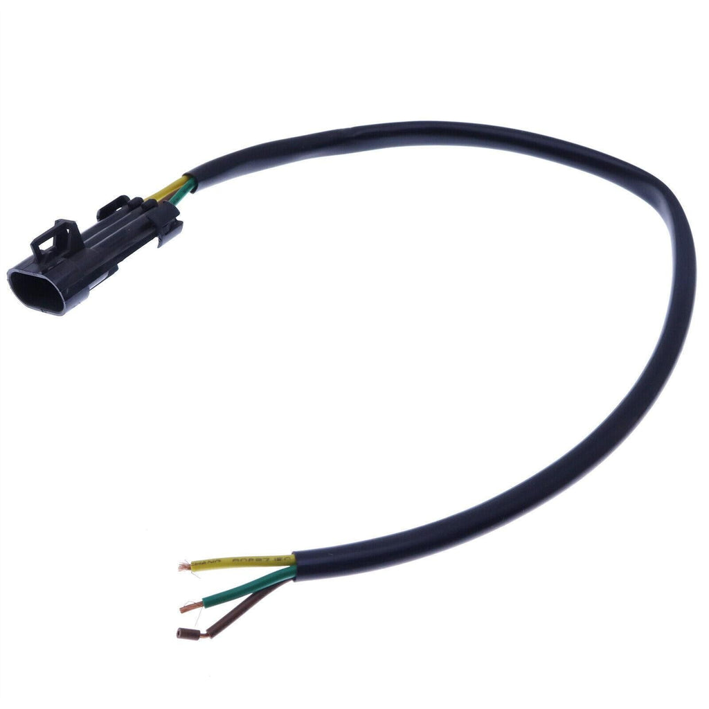 3-PIN Connector Wiper Motor Plug W/ Wire for Bobcat S100 S130 T140 T180 T190