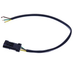 3-PIN Connector Wiper Motor Plug W/ Wire for Bobcat S100 S130 T140 T180 T190