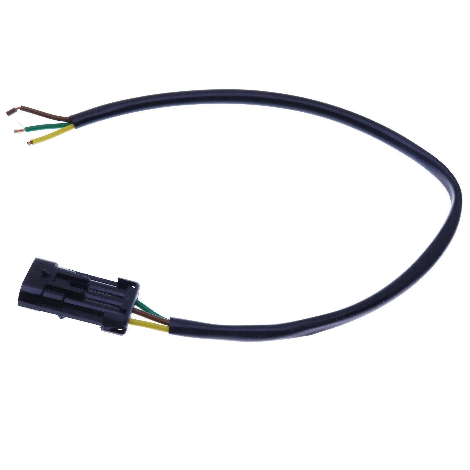 3-PIN Connector Wiper Motor Plug W/ Wire for Bobcat S100 S130 T140 T180 T190
