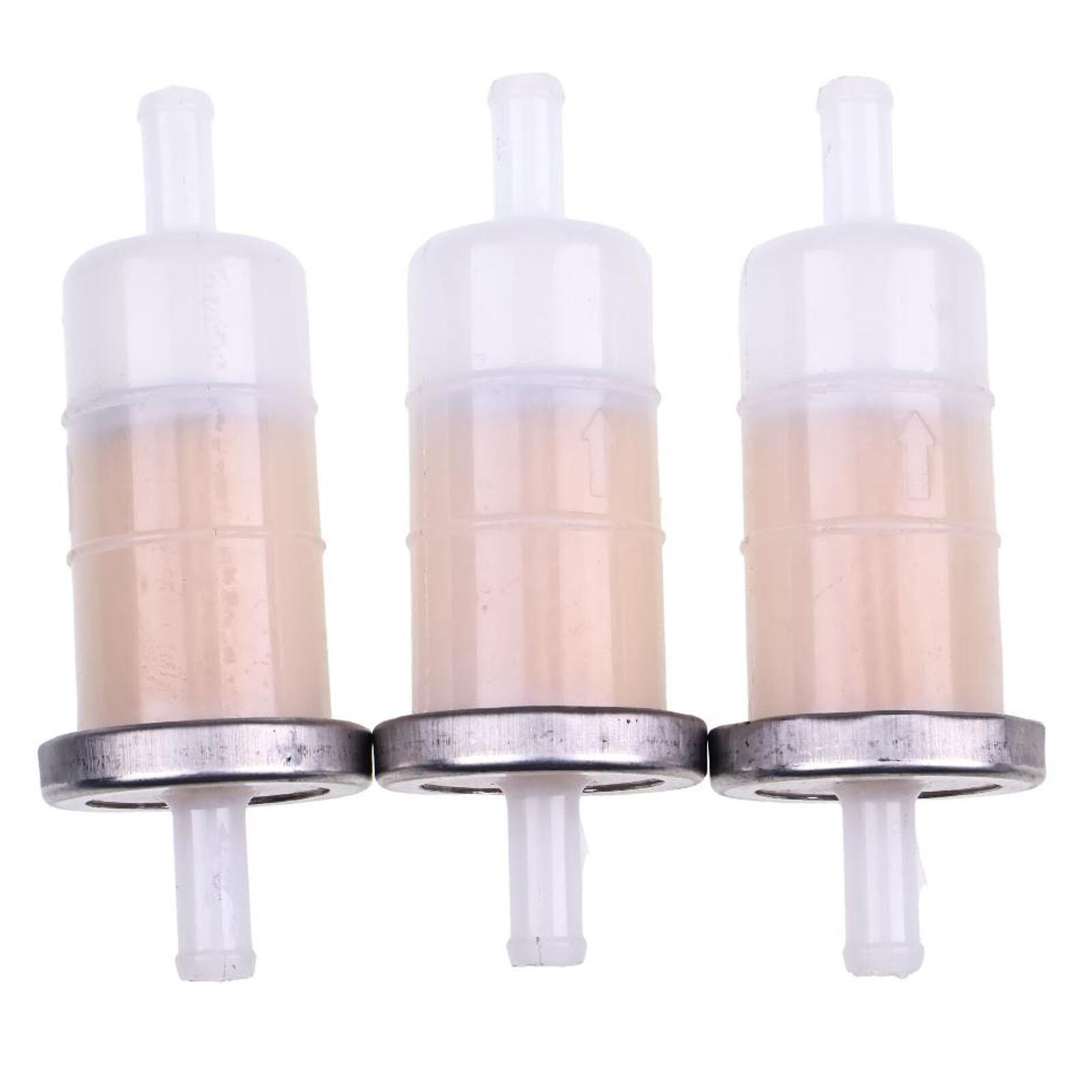3PCS 3/8" In Line Fuel Filter 16900-MG8-003 for Honda CBR600 CBR900