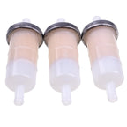 3PCS 3/8" In Line Fuel Filter 16900-MG8-003 for Honda CBR600 CBR900