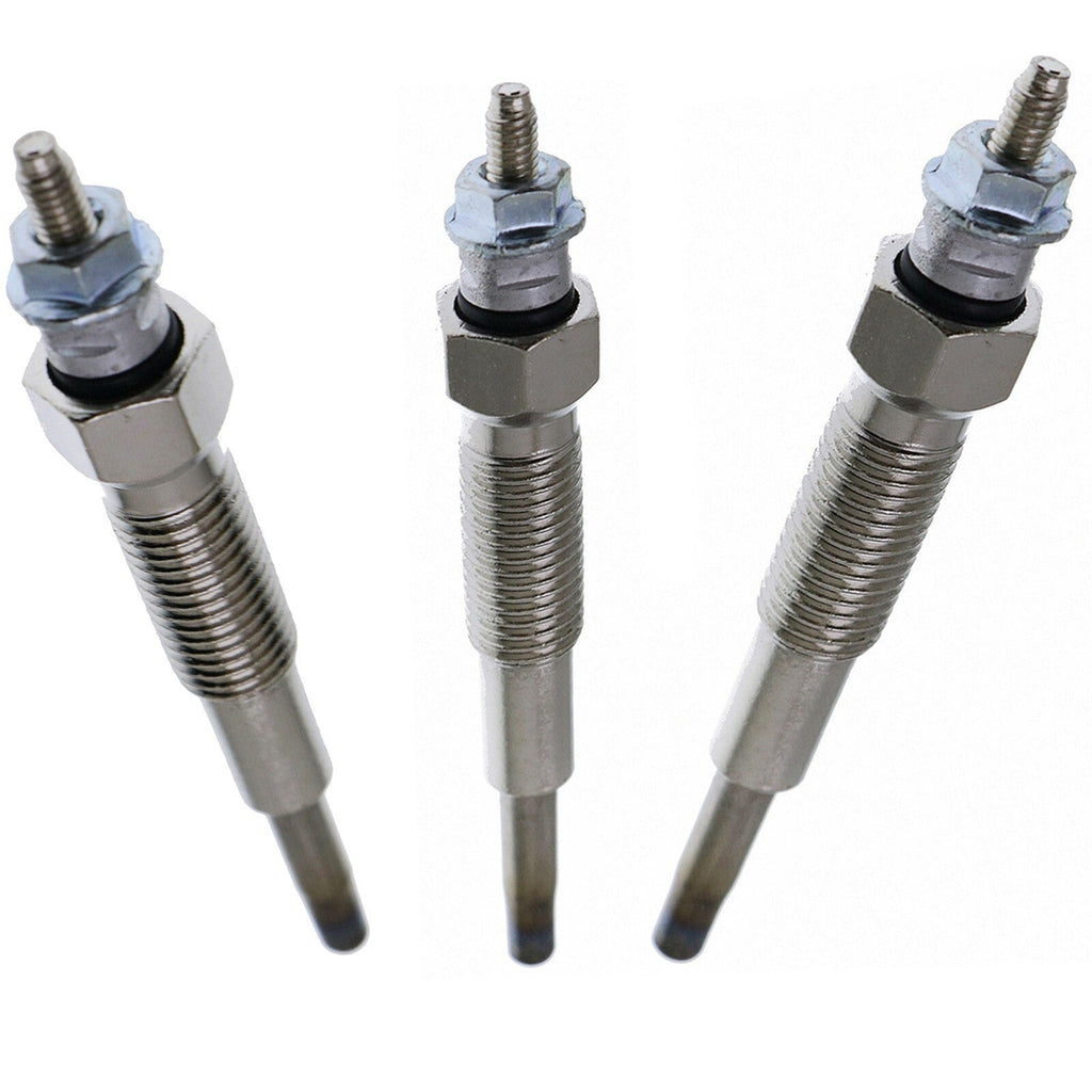 3pcs Glow Plug SBA185366060 for New Holland 1215 1220 1310  1510 1925 2110 3415