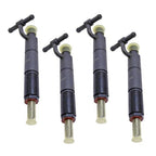 4PCS Fuel Injector 6204-11-3500 for Komatsu 4D95 4D95L S4D95LE S6D102E