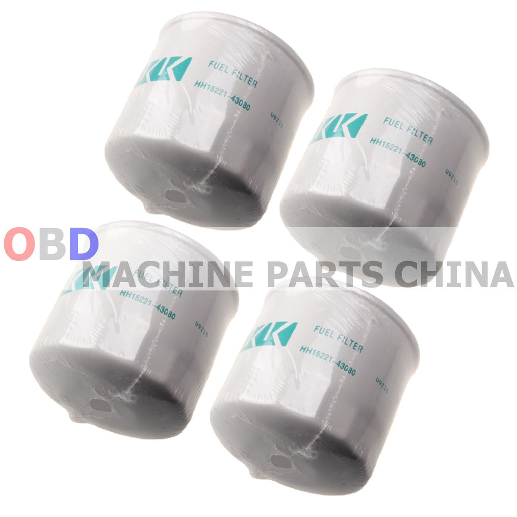 4PCS New Fuel Filter for Yanmar Tractors SX3100 EX2900 EX3200 EX450 LX430 LX490