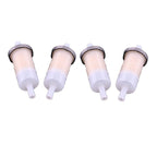 4x 3/8" Fuel Filter 4TV-24560-00-00 for Yamaha YZF600R YZF1000R YZF-R1 YZF-R6
