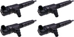 4X Fuel Injector 129A00-53100 0445110463 for Yanmar 4TNV88C 3TNV88C Engine