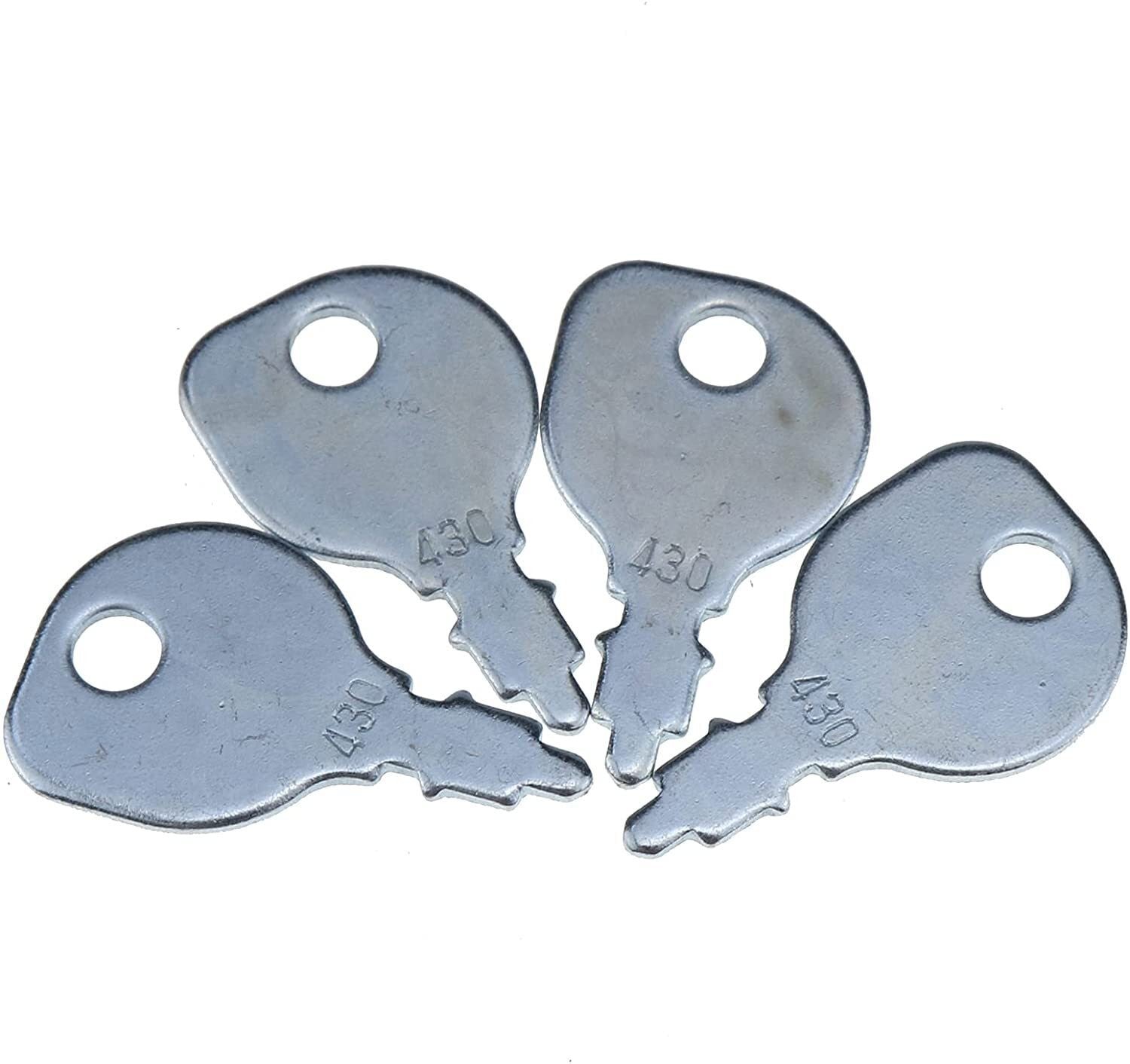4x Ignition Keys M40718 for John Deere 110 112 120 140 210 212 316 317 318 116