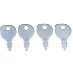 4x Ignition Keys M40718 for John Deere 110 112 120 140 210 212 316 317 318 116