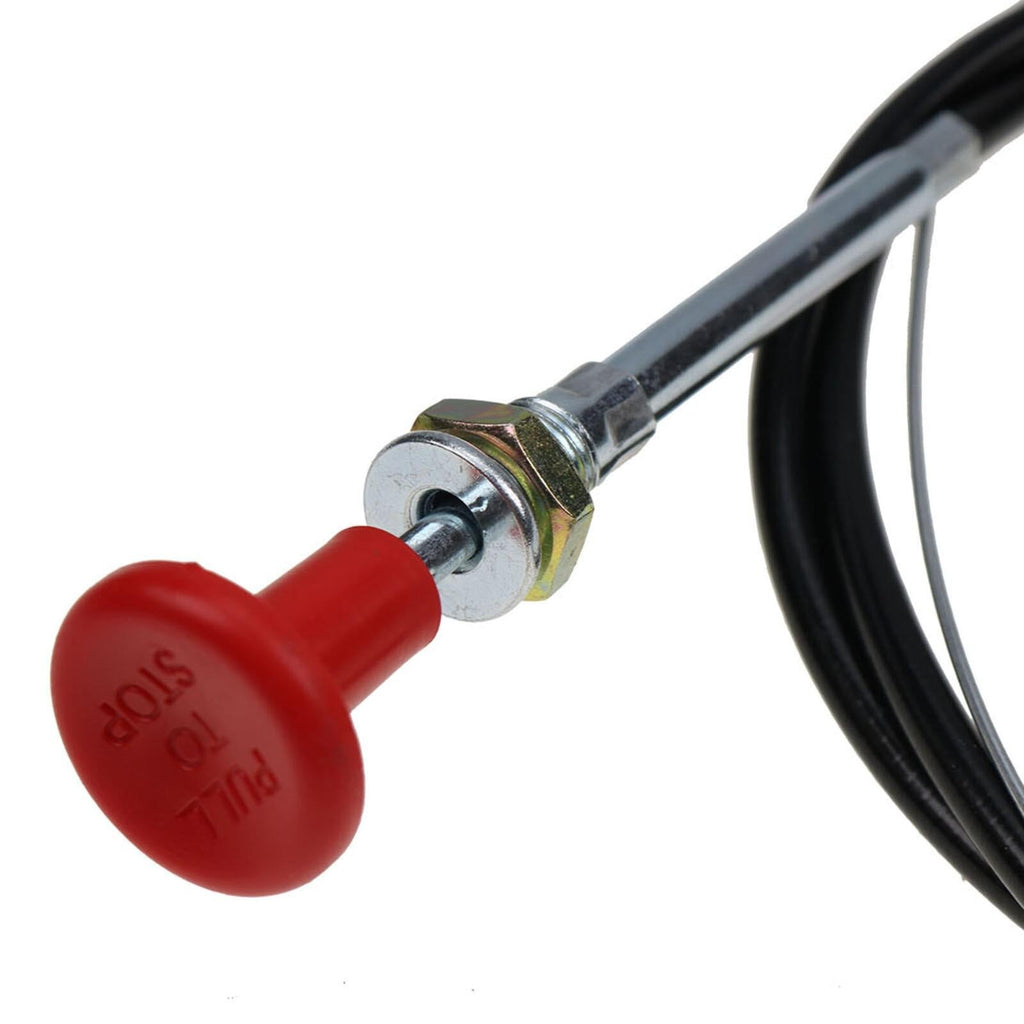 531614M2 Fuel Stop Shutoff Cable for Massey Ferguson Tractor (230 sn 9A260638)+