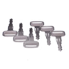 5PCS Keys 6896 for Manitou Clarke Linde Polaris Landpride Zero Wacker Neuson