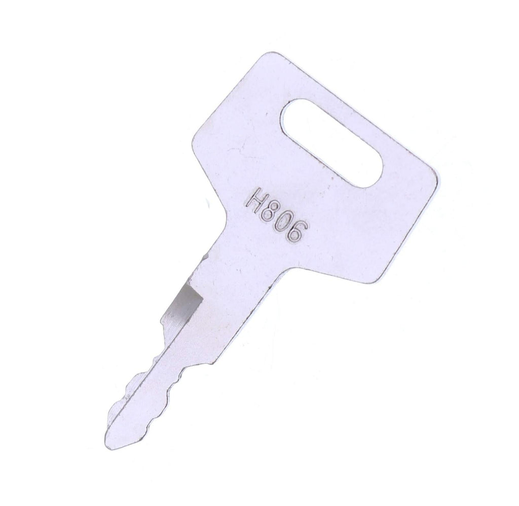 5X Ignition Keys H806 Heavy Equipment Keys for Takeuchi Hitachi Gehl 17001-00019