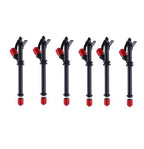 6 PCS Fuel Injector AR89564 for John Deere 450C 450D 450G 350 1020 2020 JD300