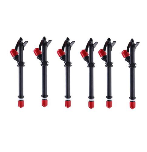 6 PCS Fuel Injector AR89564 for John Deere 450C 450D 450G 350 1020 2020 JD300