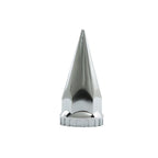 Rear Axle Wheel Cover Spike Screw-on Lug Nut Cover Semi Truck Chrome 33 MM