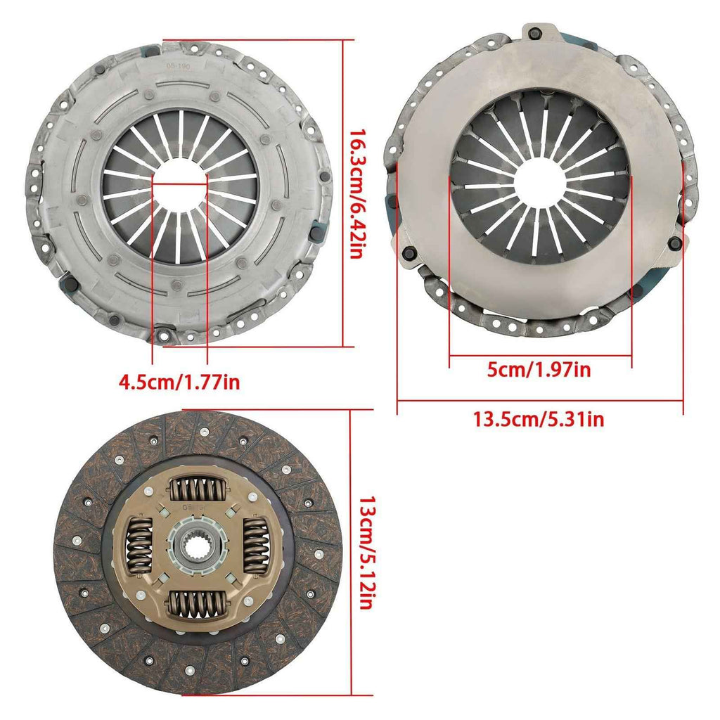 For Kia Forte 2014 2015 2016 L4 1.8L Transmission Clutch Kit w/ Release Bearing
